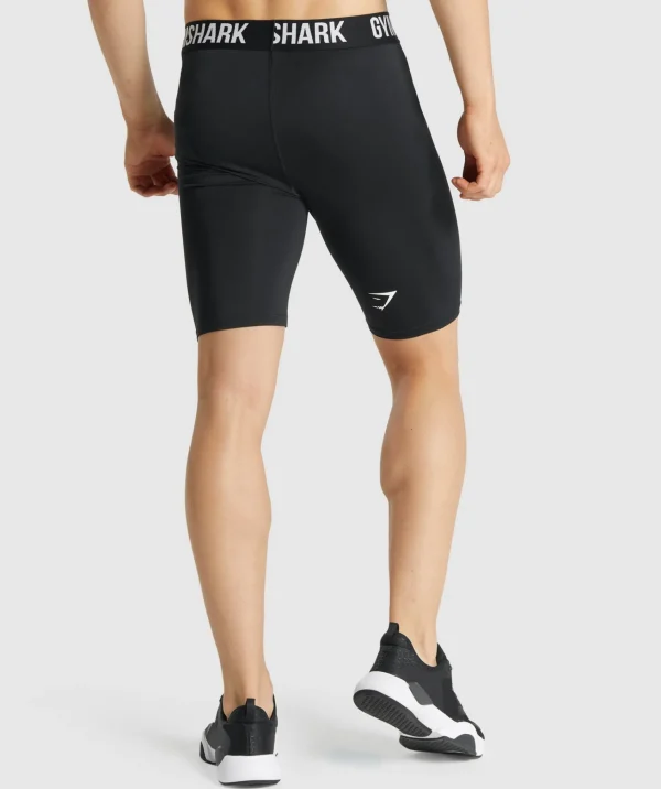 New Gymshark Element Baselayer Shorts Black