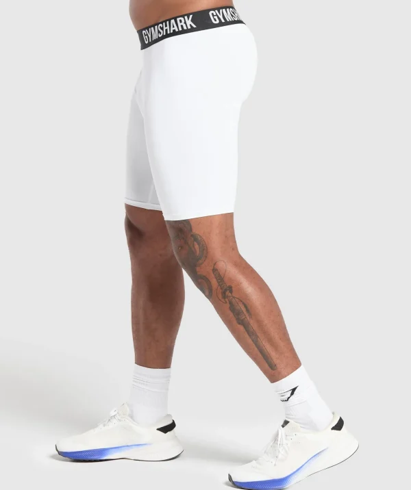 Best Gymshark Element Baselayer Shorts White