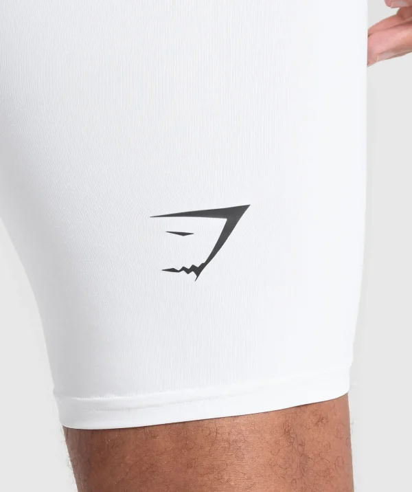 Best Gymshark Element Baselayer Shorts White