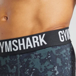 Sale Gymshark Element Baselayer Shorts TitaniumBlue