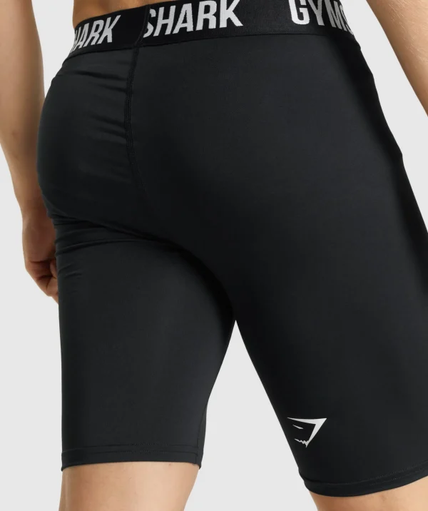 New Gymshark Element Baselayer Shorts Black