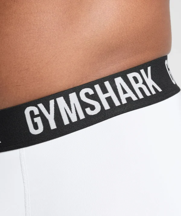 Best Gymshark Element Baselayer Shorts White