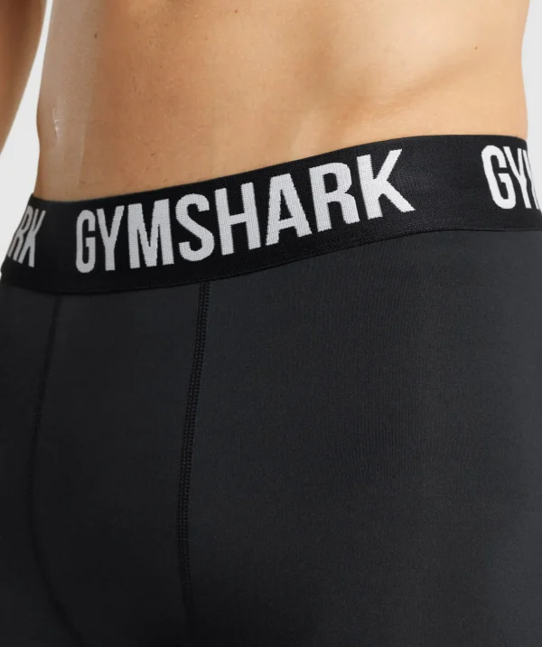 New Gymshark Element Baselayer Shorts Black