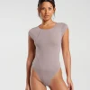 Sale Gymshark Elevate Bodysuit WashedMauve