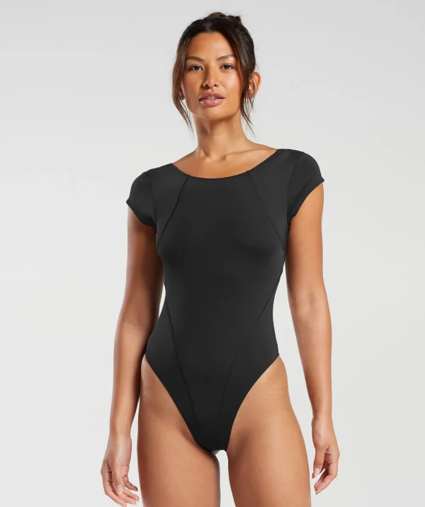 Clearance Gymshark Elevate Bodysuit Black