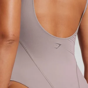 Sale Gymshark Elevate Bodysuit WashedMauve