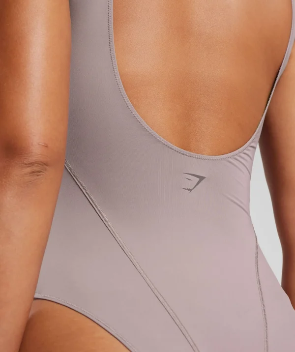 Sale Gymshark Elevate Bodysuit WashedMauve