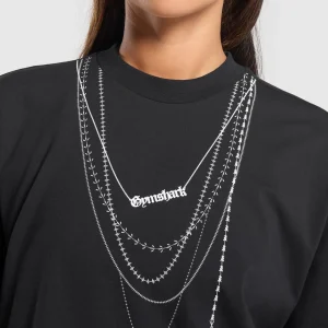 Best Gymshark Elevate Chain Oversized T-Shirt Black