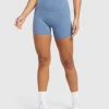 Discount Gymshark Elevate Shorts FadedBlue