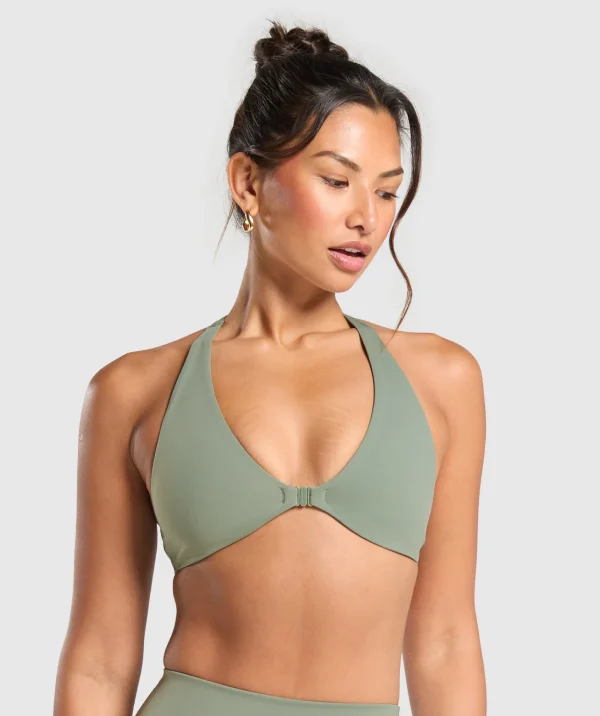 New Gymshark Elevate Sports Bra UnitGreen