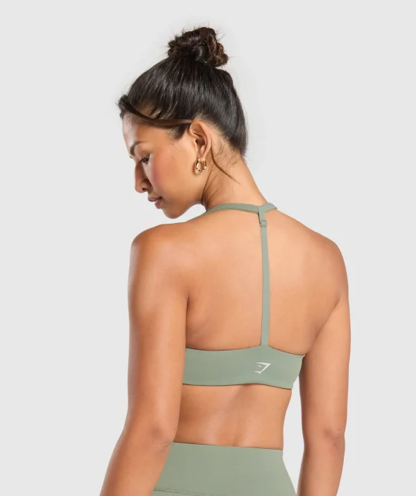 New Gymshark Elevate Sports Bra UnitGreen