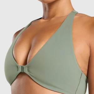 New Gymshark Elevate Sports Bra UnitGreen