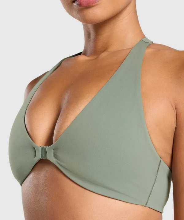 New Gymshark Elevate Sports Bra UnitGreen