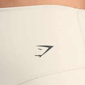 Discount Gymshark Elevate Tattoo Graphic Shorts CreamBeige