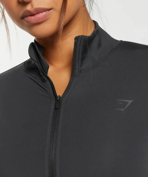 Hot Gymshark Elevate Tracktop Black