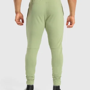 Best Gymshark Essential Muscle Joggers NaturalSageGreen