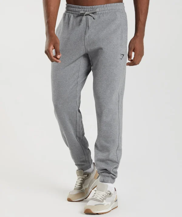 Fashion Gymshark Essential Oversized Joggers CharcoalGreyMarl