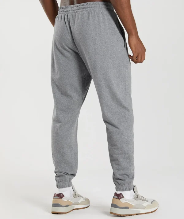 Fashion Gymshark Essential Oversized Joggers CharcoalGreyMarl