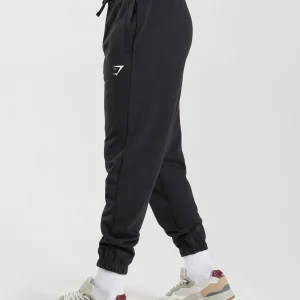 New Gymshark Essential Oversized Joggers Black