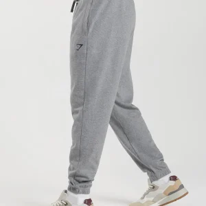 Fashion Gymshark Essential Oversized Joggers CharcoalGreyMarl