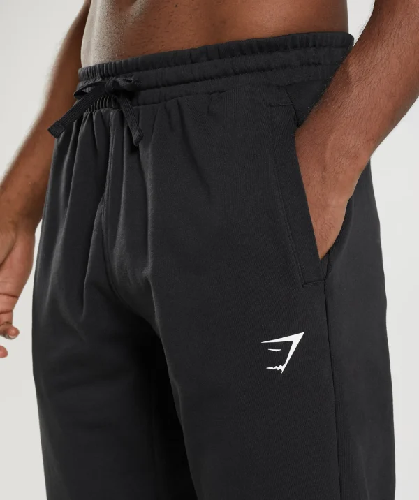 New Gymshark Essential Oversized Joggers Black