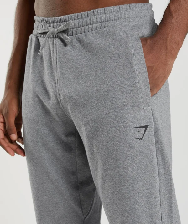 Fashion Gymshark Essential Oversized Joggers CharcoalGreyMarl