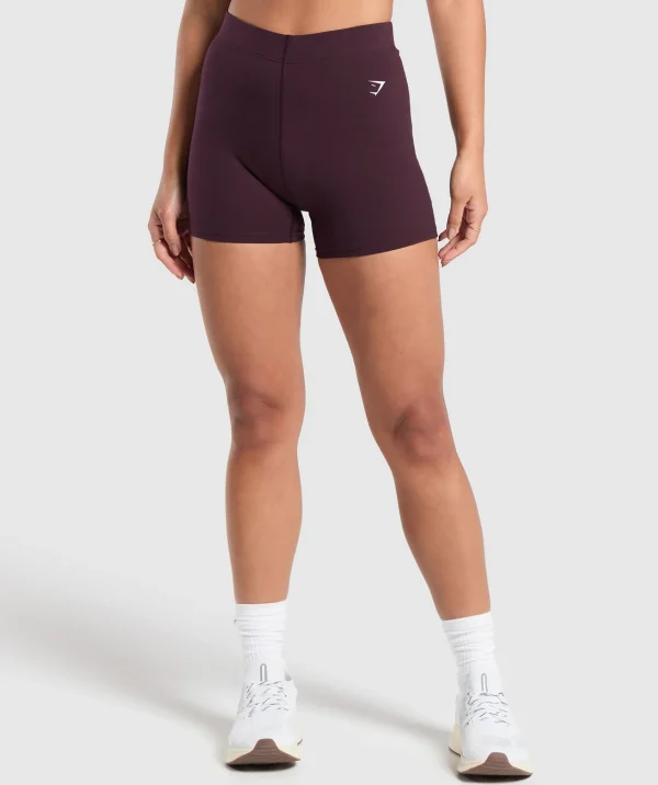 Discount Gymshark Everyday Cotton Shorts DepthPurple