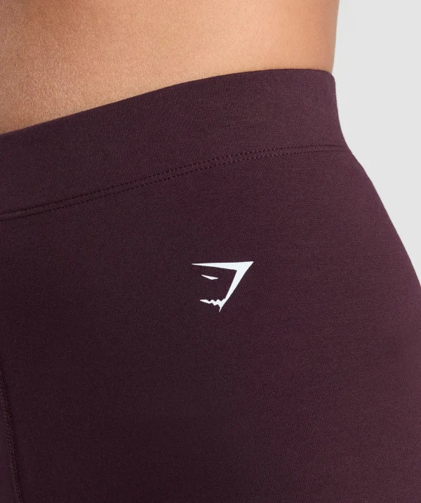 Discount Gymshark Everyday Cotton Shorts DepthPurple