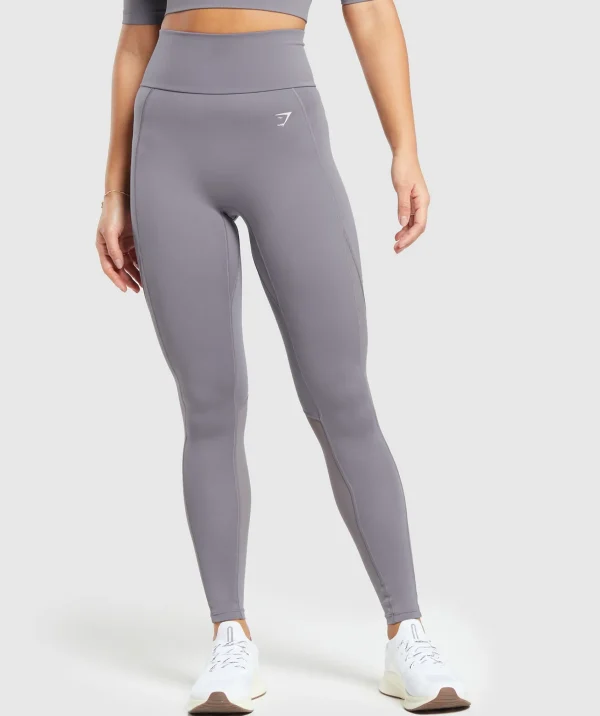 Sale Gymshark Everyday Mesh Legging FogPurple