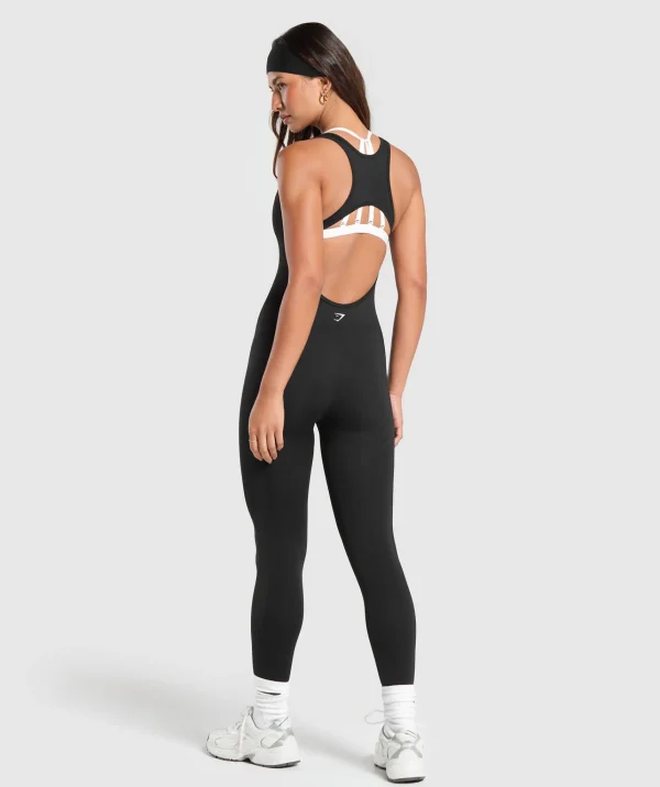 Clearance Gymshark Everyday Seamless All in One Black