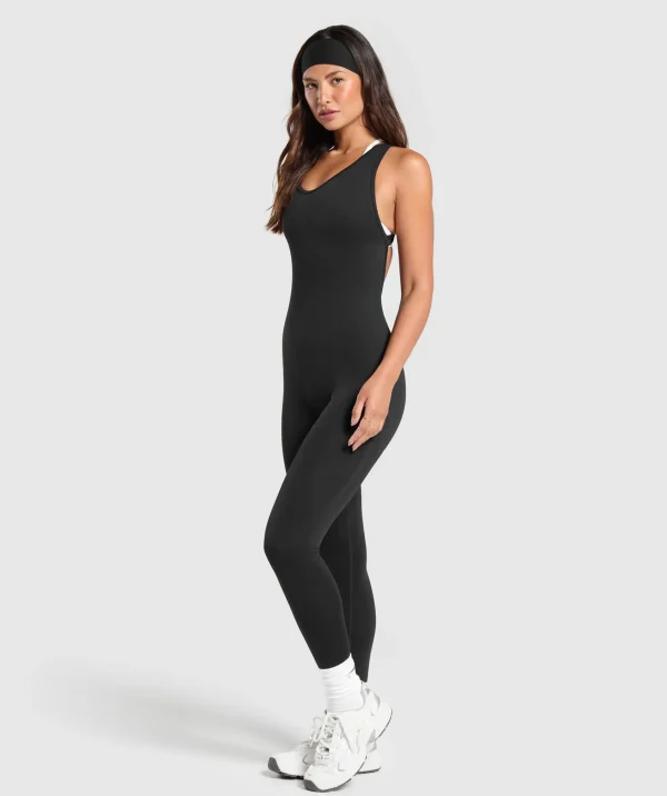 Clearance Gymshark Everyday Seamless All in One Black