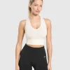 Sale Gymshark Everyday Seamless Crop Tank SoftWhite