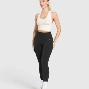 Sale Gymshark Everyday Seamless Crop Tank SoftWhite