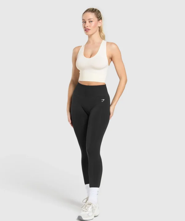 Sale Gymshark Everyday Seamless Crop Tank SoftWhite