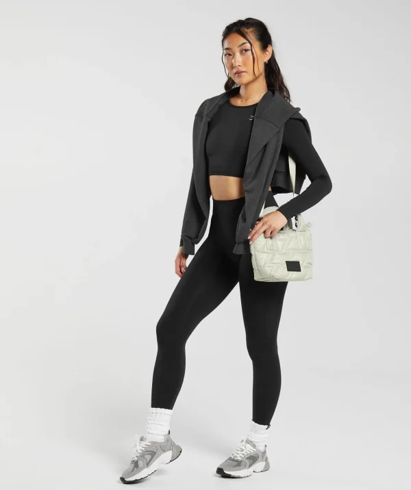 Best Gymshark Everyday Seamless Long Sleeve Crop Top Black