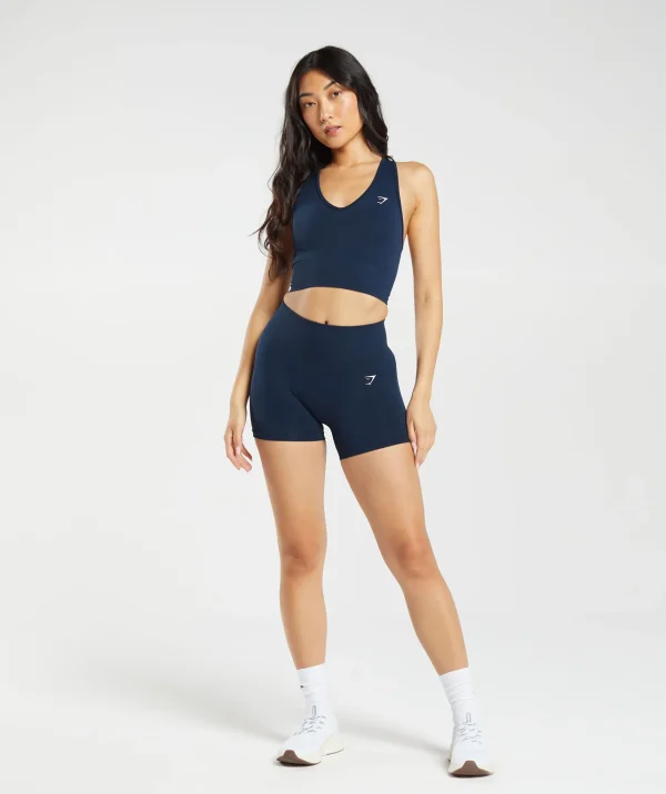 Fashion Gymshark Everyday Seamless Shorts Navy