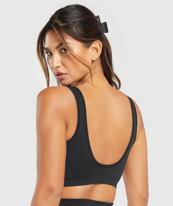 Best Gymshark Everyday Seamless Sports Bra Black