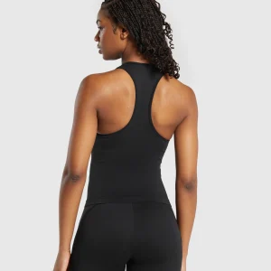 Best Gymshark Everyday Seamless Tight Fit Tank Black