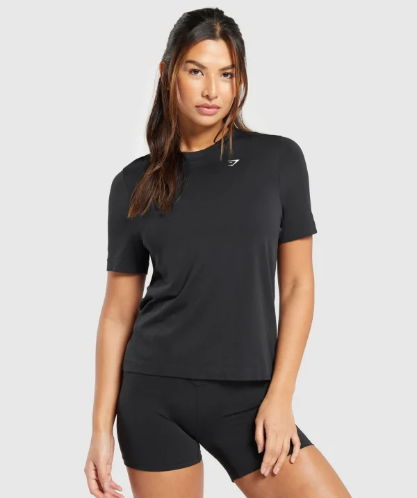 Fashion Gymshark Everyday Seamless T-Shirt Black