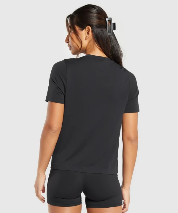 Fashion Gymshark Everyday Seamless T-Shirt Black