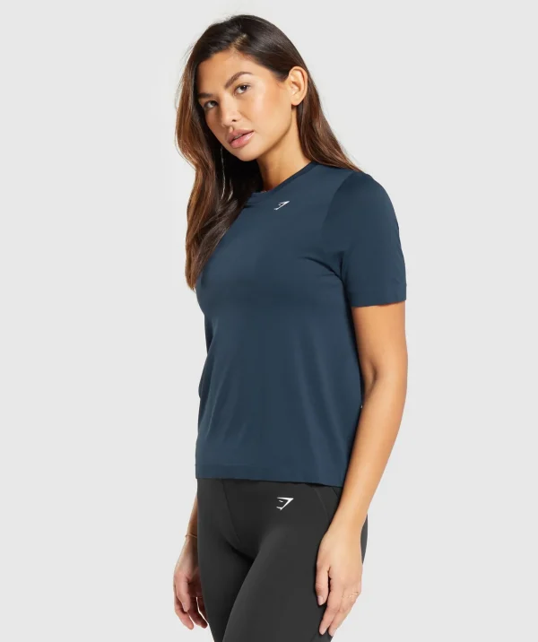 Online Gymshark Everyday Seamless T-Shirt Navy