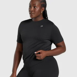 Fashion Gymshark Everyday Seamless T-Shirt Black