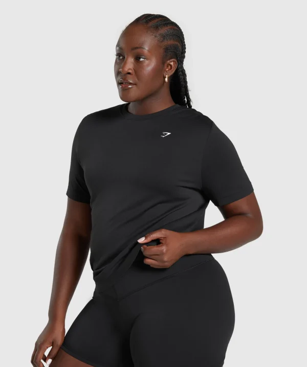 Fashion Gymshark Everyday Seamless T-Shirt Black