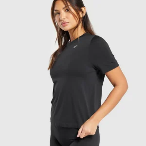 Fashion Gymshark Everyday Seamless T-Shirt Black