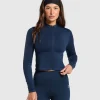 Best Gymshark Everyday Seamless Zip Tracktop Navy