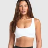 Hot Gymshark Everyday Sports Bra White