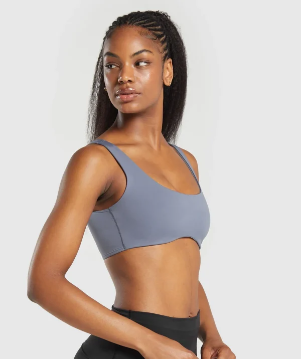 Hot Gymshark Everyday Sports Bra IronBlue