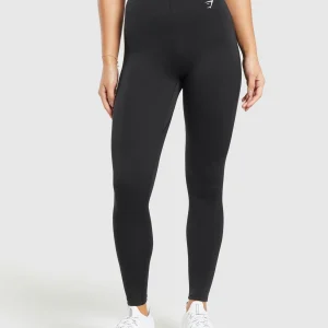 Online Gymshark Everyday Waistband Leggings Black