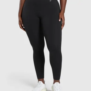 Online Gymshark Everyday Waistband Leggings Black