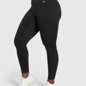 Online Gymshark Everyday Waistband Leggings Black